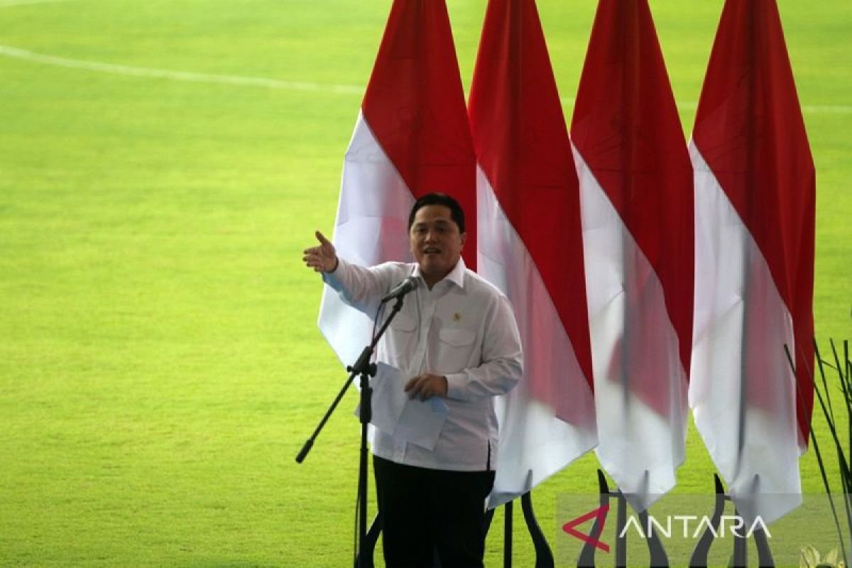 Erick: Peresmian 17 Stadion Sebagai Momentum Penguatan Karakter Bangsa