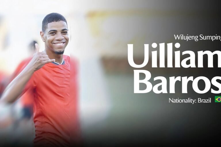 Persib Resmi Ikat Uilliam Barros dengan Kontrak Dua Musim