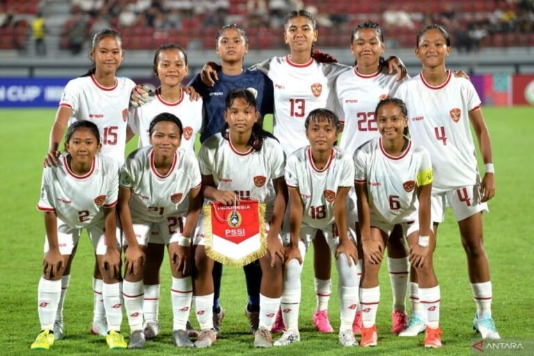 Indonesia Bergabung di Grup C Kualifikasi Piala Asia U-17 Putri 2026
